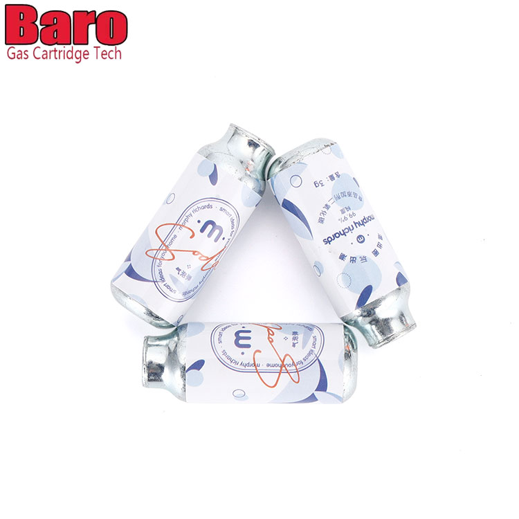 Kartrid CO2 Food Grade untuk Air Seltzer